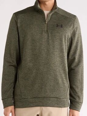 Under Armour Olive Green 1/4 Zip Pullover
